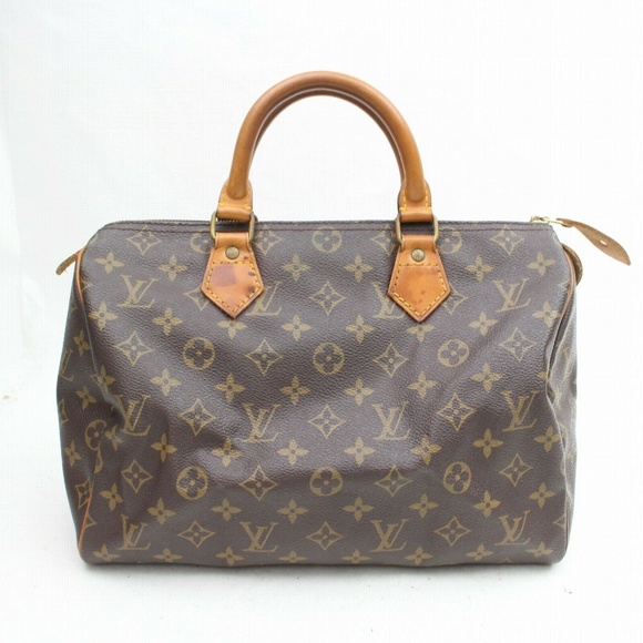 Louis Vuitton Handbags - Auth Louis Vuitton Speedy 30 Hand Bag #1134L17